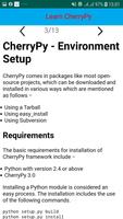 CherryPy Tutorial تصوير الشاشة 2