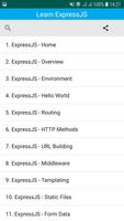 ExpressJS Tutorial الملصق