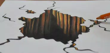 How to draw drawings 3d