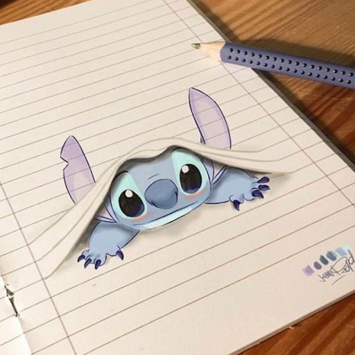How to draw drawings 3d