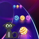 Cartoon Cat Dancing Tiles Road APK