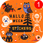 Halloween Stickers for WhatsApp, WAStickerApps أيقونة