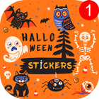 Halloween Stickers for WhatsApp, WAStickerApps icône