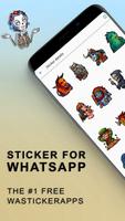 Halloween Stickers for WhatsApp, WAStickerApps poster