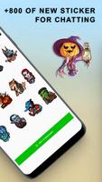 Halloween Stickers for WhatsApp, WAStickerApps 스크린샷 1