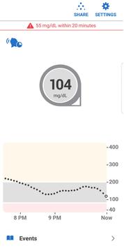 Dexcom G6 截图 2