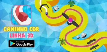 Caminho Cor Linha 3D- Desenhar