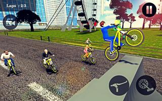 Real Bicycle Racing & Stunts capture d'écran 1
