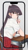 Komi san Wallpaper HD 4K imagem de tela 3