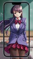 Komi san Wallpaper HD 4K imagem de tela 1