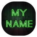My Name Neon Live Wallpaper APK