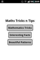 Maths Tricks Tips Patterns الملصق