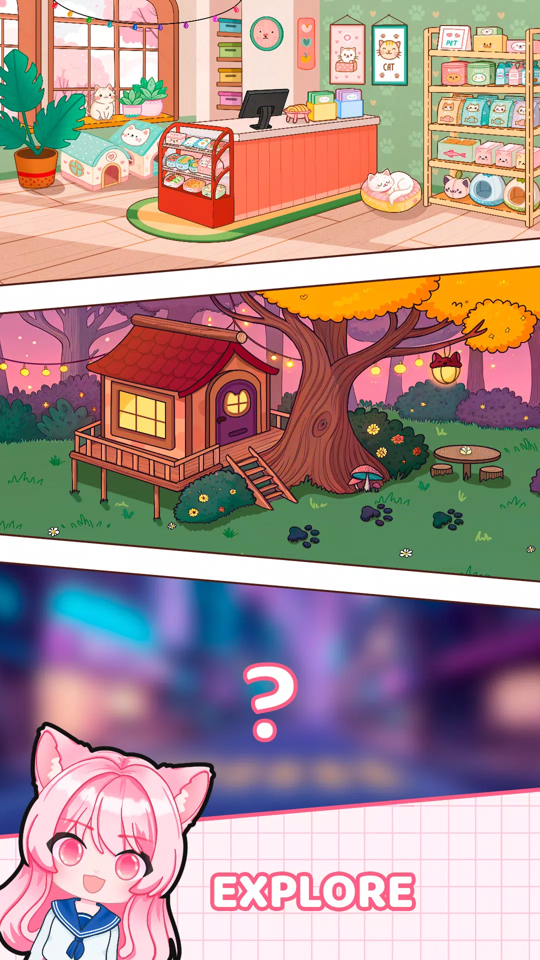 Merge Evolution: CatGirls