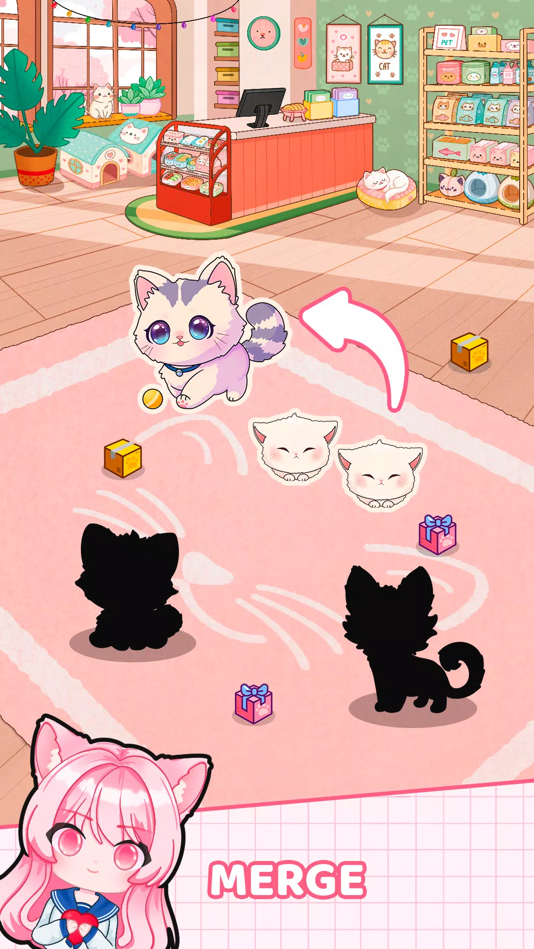 Merge Evolution: CatGirls