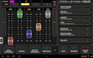 Cerebellum RGBAW 4 capture d'écran 1