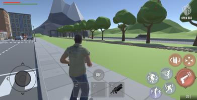 Man On Robo City Crash Ekran Görüntüsü 3