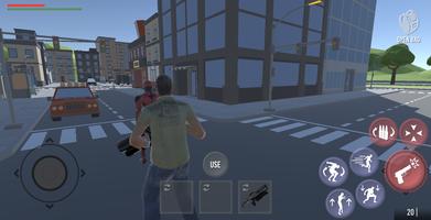 Man On Robo City Crash Ekran Görüntüsü 1