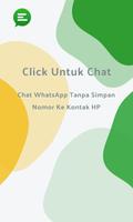 ClickToChat WA - Indonesia पोस्टर
