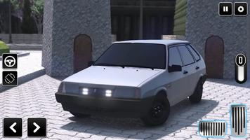 Driving simulator VAZ 2108 الملصق