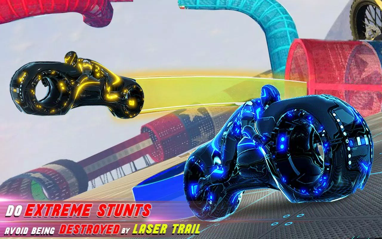 Download do APK de Tron Bike Stunt Racing Jogos de corrida de moto 3D para  Android