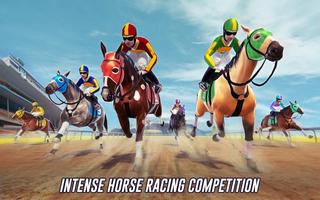 Pferderennen Reiter Derby Suche Pferdespiele Plakat