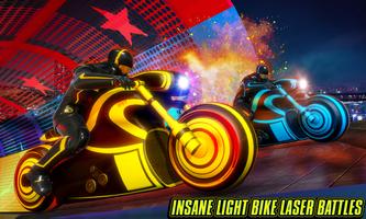 Light Bike Stunt Racing Game পোস্টার