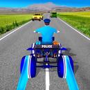 Light ATV Quad Bike Police Chase Traffic Race Game APK