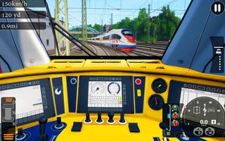 City Spider Train Driving Game Affiche