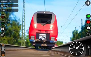 City Spider Train Driving Game capture d'écran 3