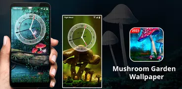 Mushroom Garden Live Wallpaper