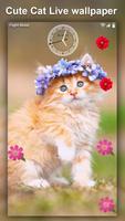 Cute Animated Cat Wallpapers poster