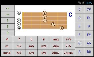 DG Charango Chord Patterns plakat