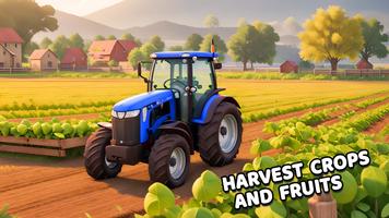 Tractor Farming Harvester Game screenshot 3