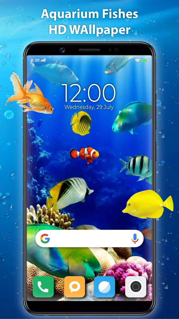 Tải xuống APK Cá Koi Hình Nền Động 3D cho Android