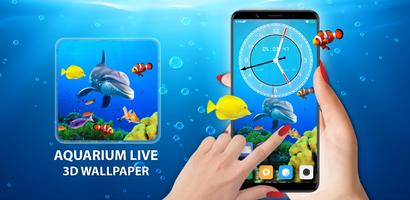 Koi Fish Live Wallpaper 3D اسکرین شاٹ 1