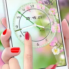 Flower Clock Live Wallpaper APK download