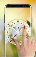 Flower Clock Live Wallpaper تصوير الشاشة 2