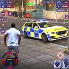 trò chơi xe cảnh sát biểu tượng