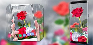 Flower Clock Live wallpaper–HD