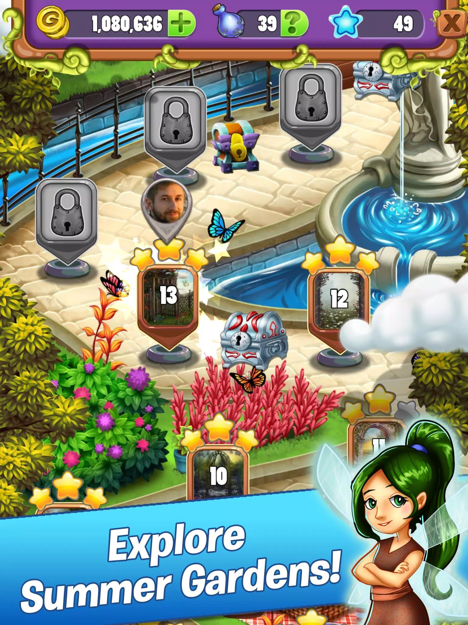 Mahjong Gardens  Play Mahjong Gardens full screen online free