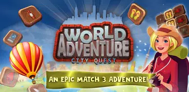 Match 3 World Adventure - City