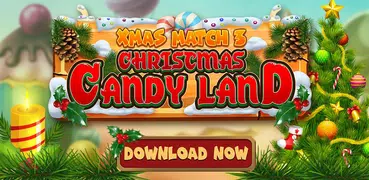 Xmas Match 3: Christmas Candy Land