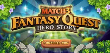 Match 3 Fantasy Quest: Hero Story