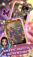 Match 3 Magic Lands: Fairy Kin تصوير الشاشة 1