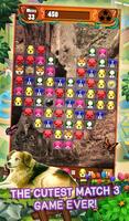 Match 3 - Pet Paradise Party تصوير الشاشة 1