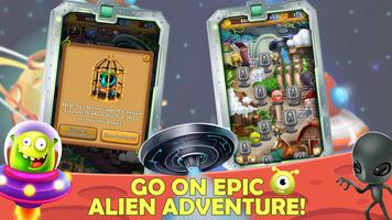 Bubble Burst Adventure: Alien Attack ảnh chụp màn hình 1