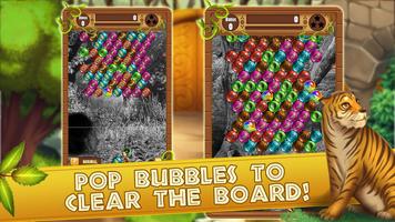Bubble Shooter Quest - Animal Safari Adventure تصوير الشاشة 2