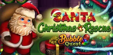 Christmas Bubble Shooter: Santa Xmas Rescue