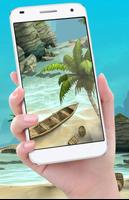 Ocean Beach Live Wallpaper HD poster