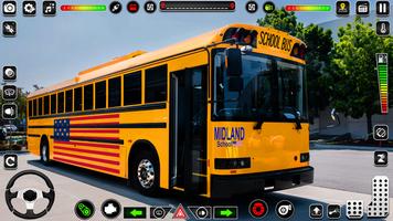 School Bus Driving Game 2024 اسکرین شاٹ 2